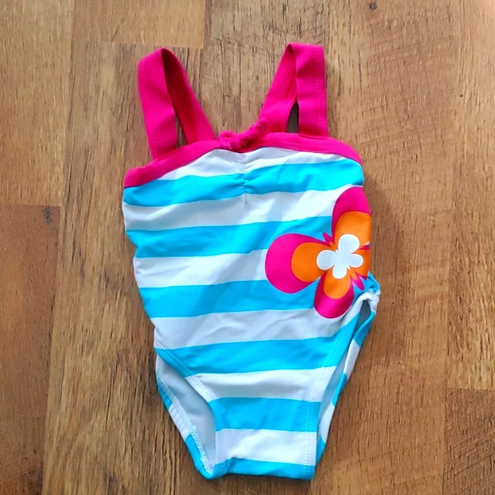 Infant Butterfly‎ Swimsuit Size Small